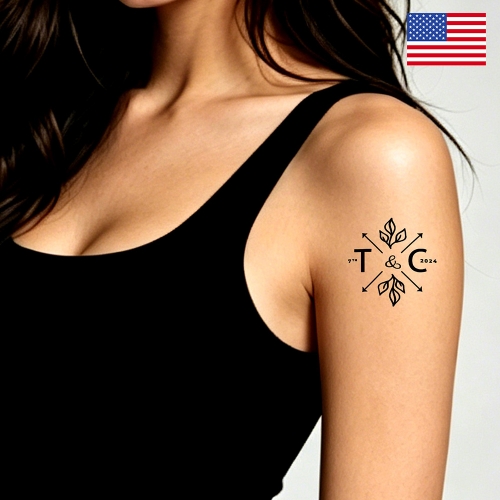 Personalized Temporary Tattoos (90 Pieces) | Ships from USA