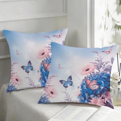 Custom Pillow Cases 18" x 18" (2-Pack) | Ships from USA