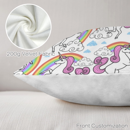 Custom Pillow Cases 18" x 18" (2-Pack, Customized Separately) | Ships from USA
