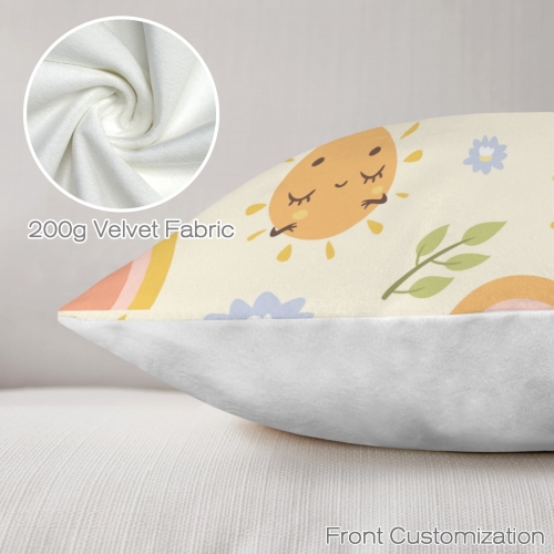 Custom Pillow Cases 18" x 18" (4-Pack, Customized Separately) | Ships from USA