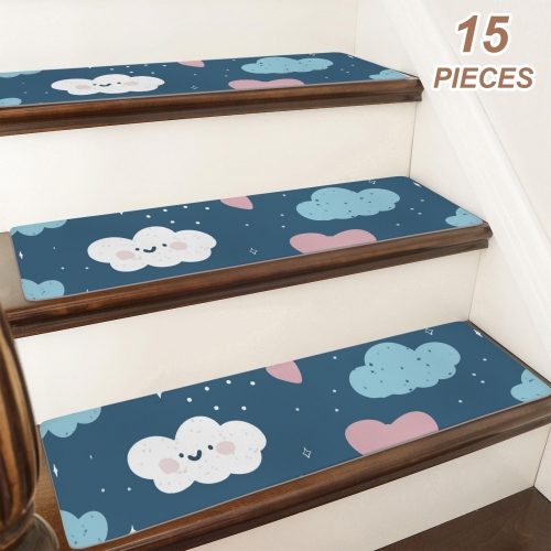 Stair Treads Mats ( 15 Pieces ) | Ships from USA