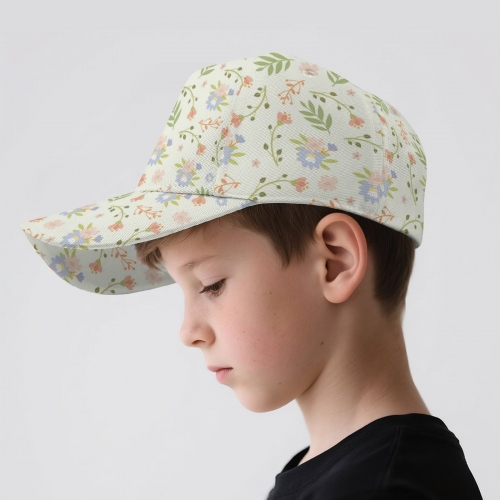 Kids' All-Over Print Baseball Cap