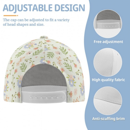 Kids' All-Over Print Baseball Cap