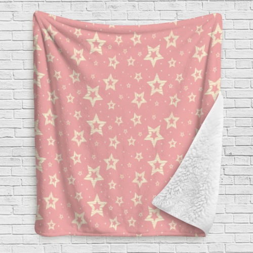 Sherpa Fleece Blanket 90" x 90" | Ships from USA