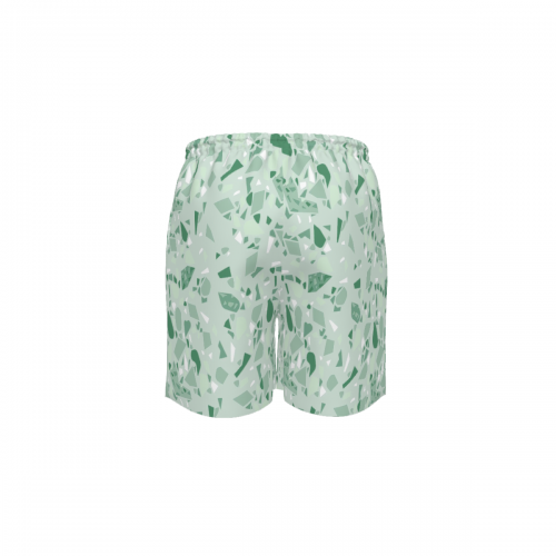 Men's Drawstring Beach Shorts with Side Pockets