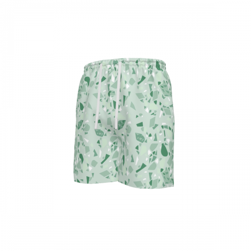 Men's Drawstring Beach Shorts with Side Pockets