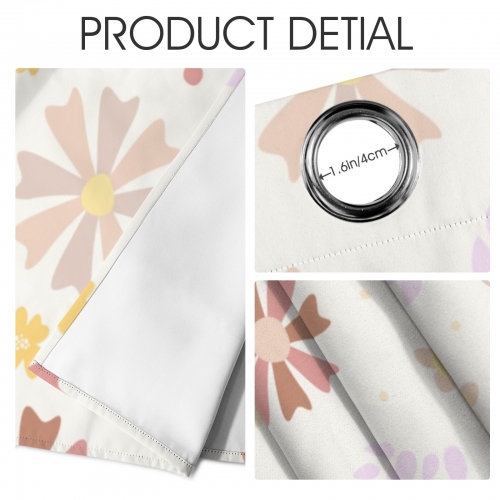 Grommet Curtain 42" x 63" ( 1 Piece ) | Ships from USA