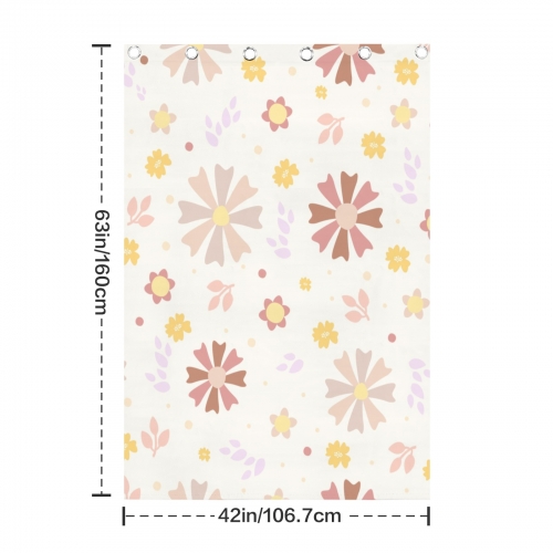 Grommet Curtain 42" x 63" ( 1 Piece ) | Ships from USA