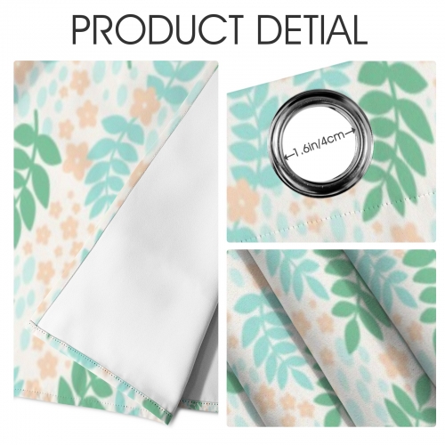 Grommet Curtain 52" x 63" | Ships from USA
