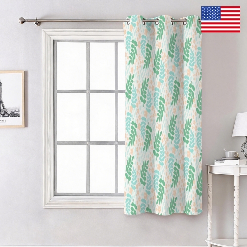 Grommet Curtain 52" x 63" | Ships from USA