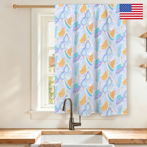 Window Curtain 27.6" x 39.4" ( 1 Piece ) | Ships from USA