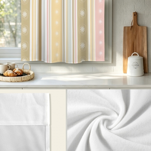 Window Curtain 52" x 63" ( 1 Piece ) | Ships from USA