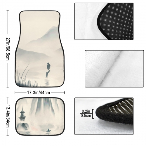 4-Piece Car Floor Mats （Customized Separately）| Ships from USA