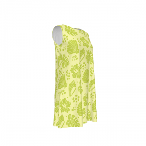 Women's Sleeveless Crew-Neck Dress