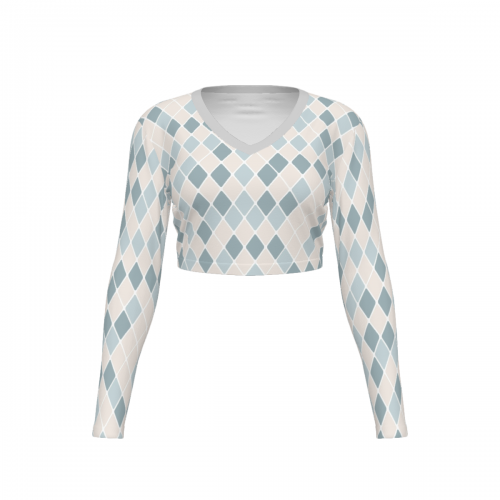 Women's V-Neck Long Sleeve Sun Protection Top