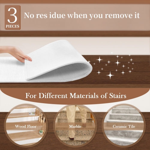 Stair Tread Mats ( 3 Pieces ) | Ships from USA