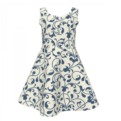 Women's Sleeveless Dress with Pockets
