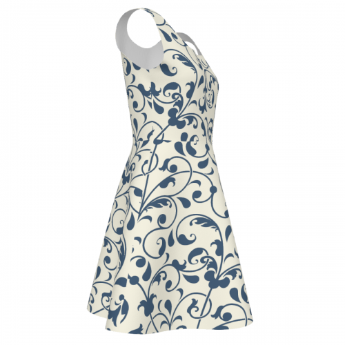 Women's Sleeveless Dress with Pockets