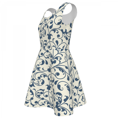 Women's Sleeveless Dress with Pockets
