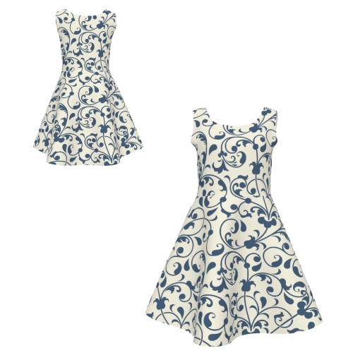Women's Sleeveless Dress with Pockets