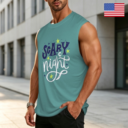 Men's Sleeveless T-Shirt ( Model T95 ) | Ships from USA