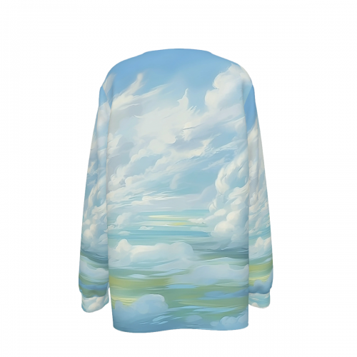 Women's Half Zip Long Sleeve Sweatshirt