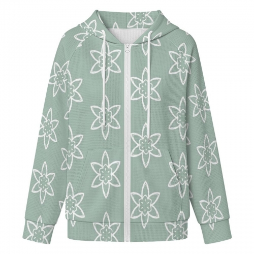 Women's Full-zip Hoodie with Drawstring