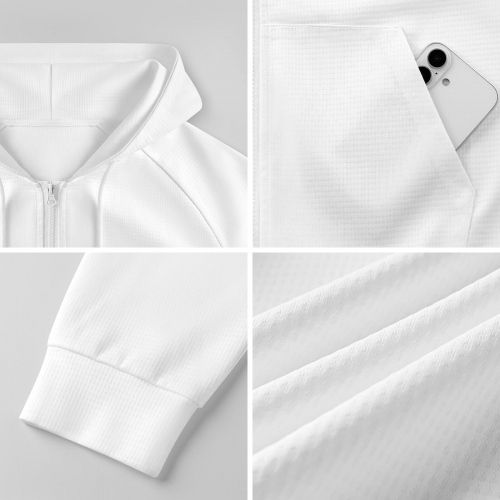 Women's Full-zip Hoodie with Drawstring