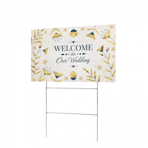 Yard Sign 18" x 12" ( Two-Sided Same Print ) | Ships from USA