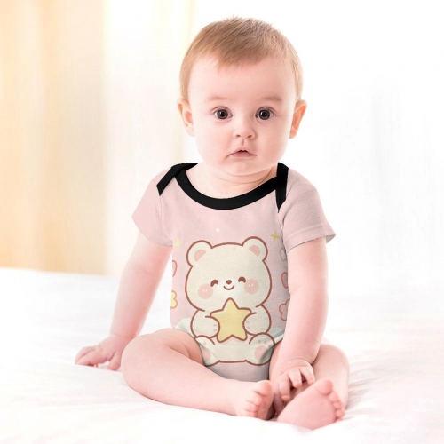 All Over Print Cotton Baby's Climbing Suit