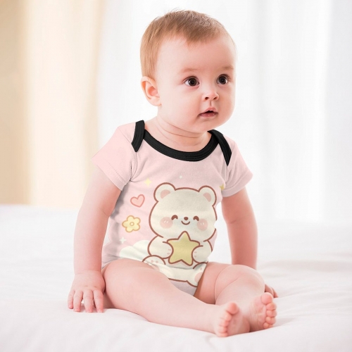 All Over Print Cotton Baby's Climbing Suit