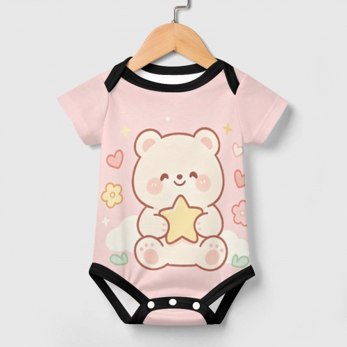 All Over Print Cotton Baby's Climbing Suit
