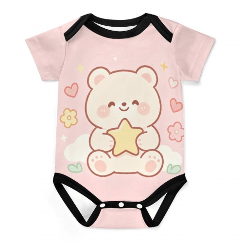 All Over Print Cotton Baby's Climbing Suit