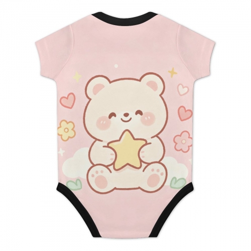All Over Print Cotton Baby's Climbing Suit