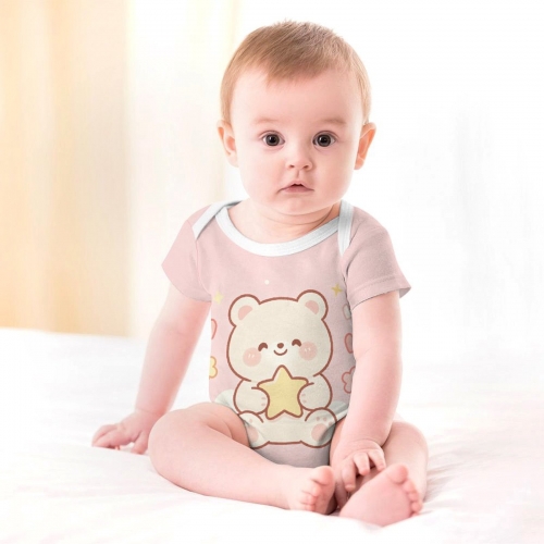 All Over Print Cotton Baby's Climbing Suit