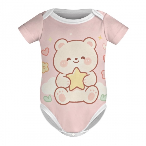 All Over Print Cotton Baby's Climbing Suit