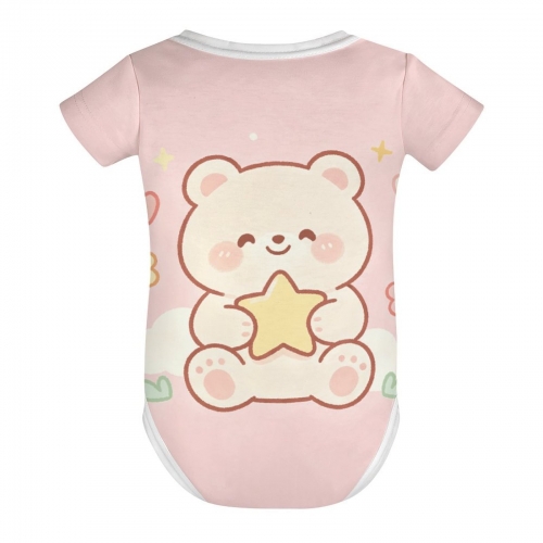 All Over Print Cotton Baby's Climbing Suit