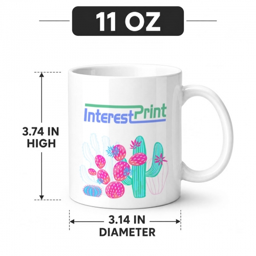 Custom White Mug ( One-Sided, 11OZ ) | Ships from USA