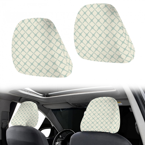 Car Headrest Covers ( Set of 2 ) | Ships from USA