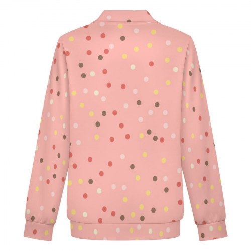 Women's Quarter Zip Pullover Sweatshirt