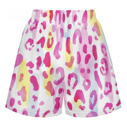 Women's Satin Pajama Shorts with Pockets