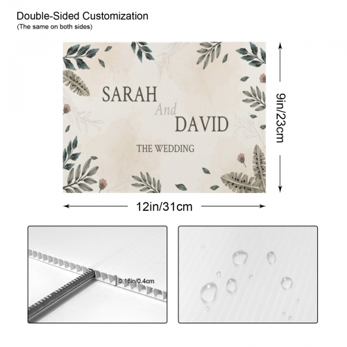 Yard Sign 12" x 9" ( Stand Not Included & Two-Sided Same Print ) | Ships from USA