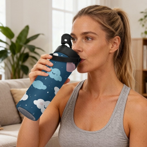 20oz Tea Tumbler with Carry Handle