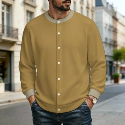 Men's Button Front Cardigan
