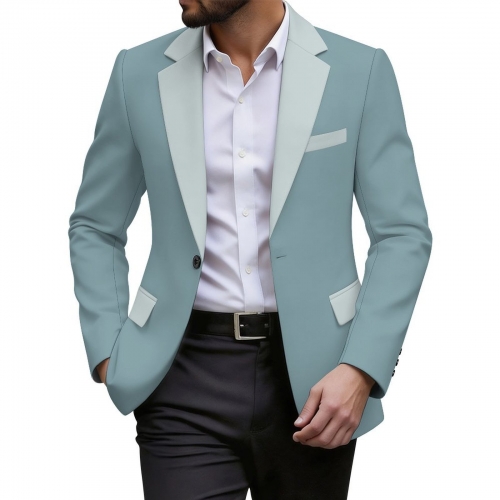 Men's Single‑button Blazer