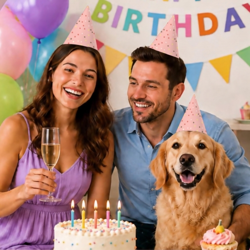 Custom Party Hats ( 3-Pack )