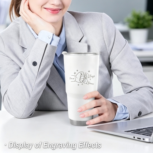 30oz Tumbler ( Two-Sided Engraved ) | Ships from USA