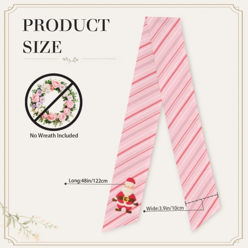 Custom Wreath Sash