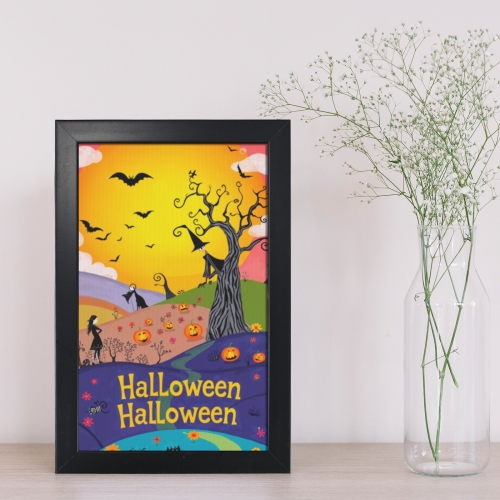 Black Framed Art Print 8" × 12"