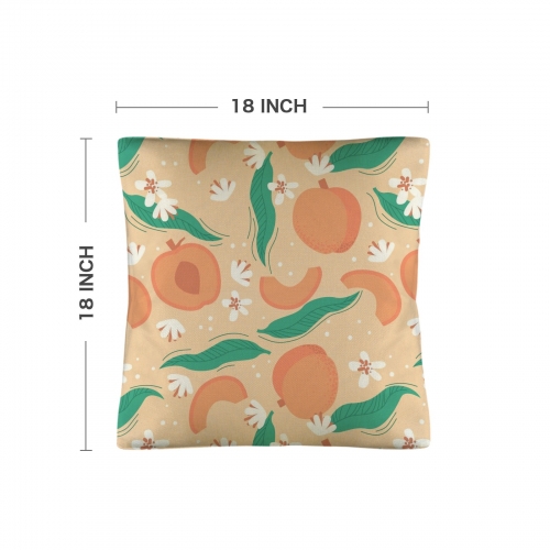 Linen Throw Pillow 18" x 18" ( 1 Piece ) | Ships from USA